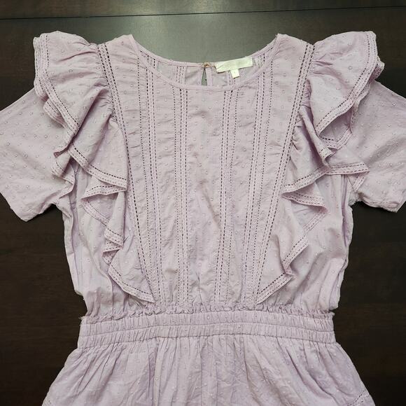 LoveShackFancy Natasha Dress Wisteria Size Large - Picture 2 of 8